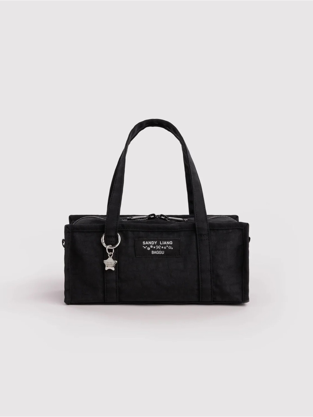 Baggu x Sandy Liang Mini Nylon Market Bag - Black NWT